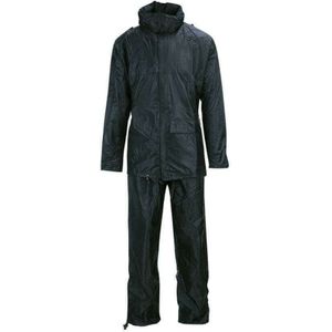 Regenpak KL - Zwart (Maat: M, Kleur: Zwart)