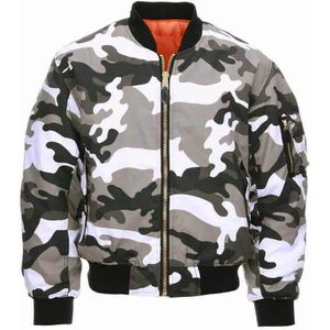 Bomberjack camouflage. Diverse kleuren (Kleur: Urban, Maat: XXL)