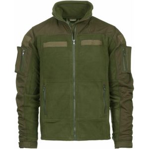 Combat fleece vest. Diverse kleuren (Kleur: Groen, Maat: XL)