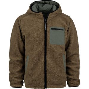 Reversible Sherpa Softshell Jas (Kleur: Coyote/Ranger, Maat: XL)