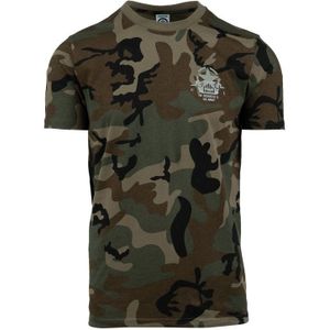 T-shirt Allied Star - Willy's Camouflage (Maat: XL)