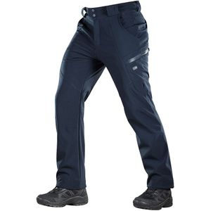 M-Tac - Softshell winterbroek - Fleece binnenvoering (Maat: XL, Kleur: Dark Navy Blue)