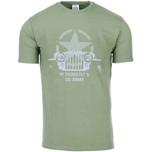 T-shirt Allied Star - Willy Jeep (Maat: S)