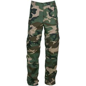 Afritsbroek - Diverse kleuren (Maat: S, Kleur: Woodland)