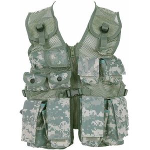 Kinder tactical vest. Diverse kleuren (Kleur: ACU)