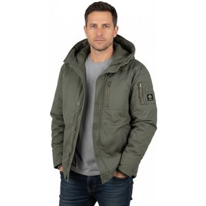 Parka jas heren - Commander Army Winterjas | Fostex Garments (Maat: 4XL, Kleur: Groen)
