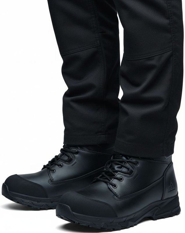 Mozo - Finn - Unbeveiligde Werkschoenen - Zwart - Antislip