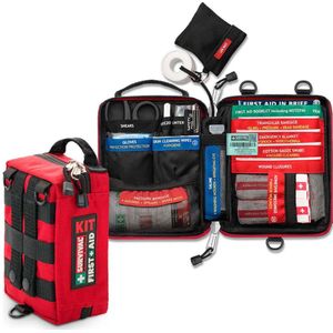 Survival First Aid Kit Handy - Lichtgewicht EHBO kit