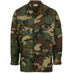 BDU binnenjas - Diverse kleuren | Fostex Garments (Kleur: Woodland, Maat: M)