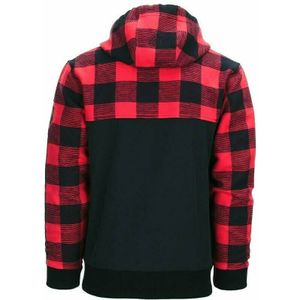 Houthakkers Jack (Kleur: Zwart/Rood, Maat: XXL)