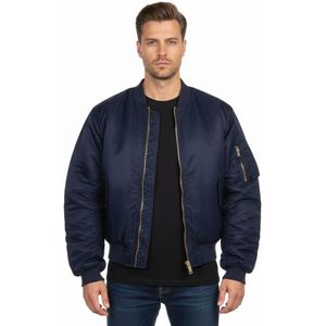 MA-1 Bomberjack - Fostex Garments® Diverse kleuren (Maat: L, Kleur: Blauw)