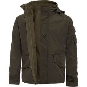 Tactical Edge softshell jas | Diverse kleuren (Kleur: Groen, Maat: S)