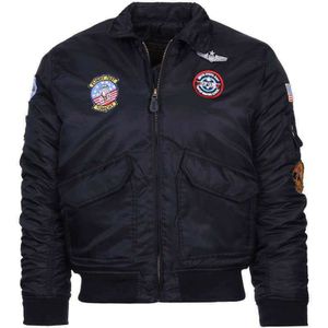 Kinder cwu flight jacket. Diverse kleuren (Kleur: Zwart, Maat: XXS)