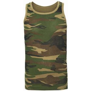 Singlet.. Diverse kleuren (Kleur: Woodland, Maat: XS)