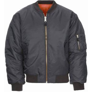 MA-1 bomber jack GM Grey (Kleur: GM Grey, Maat: XXXL)