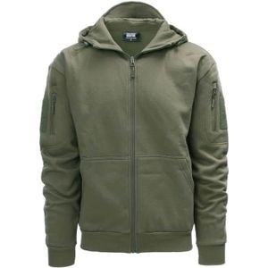 TF-2215 Tactical hoodie. Diverse kleuren (Kleur: Zwart, Maat: L)