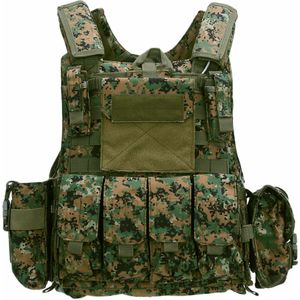 Tactical vest raptor. Diverse kleuren (Kleur: Digital camo)