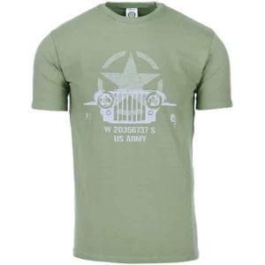 T-shirt Allied Star - Willy jeep (Maat: XXL)
