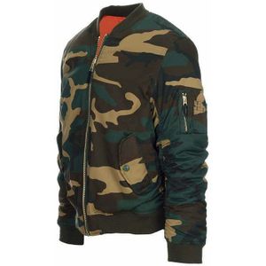 MA-1 Bomberjack Kind - Camouflage - Omkeerbaar | Fostex Garments (Maat: XXS)