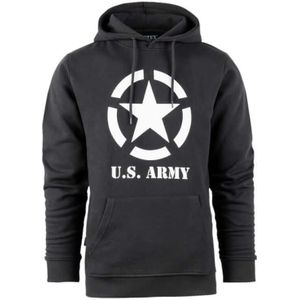 Hoodie Allied Star (Kleur: Grijs, Maat: XXXL)