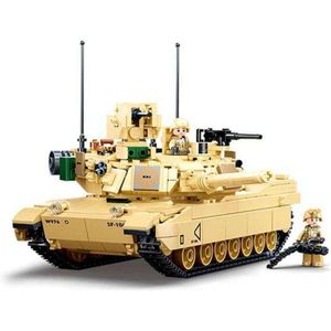 Sluban M1A2 SEP V2 Abrams - Realistische bouwset van een legendarische tank