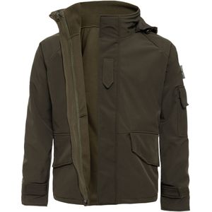 Tactical Edge softshell jas | Diverse kleuren (Kleur: Groen, Maat: XL)