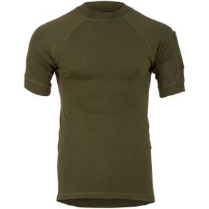 Tactical Combat T-Shirt met rits | Highlander (Maat: S, Kleur: Olive Drab)