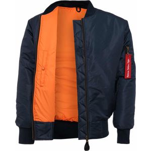 Bomberjack MA-1 - Tactical Edge | Diverse kleuren (Kleur: Blauw, Maat: XXL)