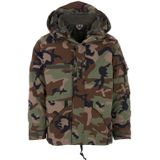 Mililitaire Parka jas heren- Winterjas gevoerd | Fostex Garments (Maat: S, Kleur: USA woodland)