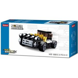 Sluban Powerbricks-Pullback/Black Mod Rod