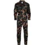 Fostex - Garment Piloten - Verkleed Overall - Zwart - Volwassenen