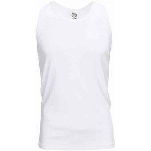 Fostex Garments - Tanktop - Wit - Heren Singlet - 100% Katoen