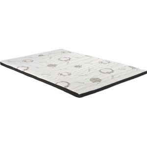 topdekmatras Traagschuim NASA Bamboo Intense luxe 180x210