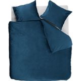 At Home by BeddingHouse Tender dekbedovertrek - Tweepersoons - 200x200/220 - Blauw