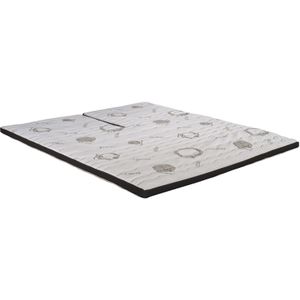 splittopdekmatras Traagschuim NASA Bamboo Intense luxe 160x200