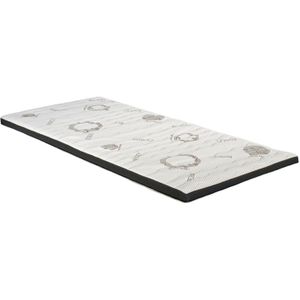 topdekmatras Traagschuim NASA Bamboo Intense luxe 100x220