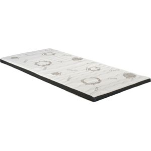 topdekmatras Traagschuim NASA Bamboo Intense luxe 90x220