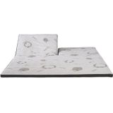 splittopdekmatras Traagschuim NASA Bamboo Intense luxe 160x210