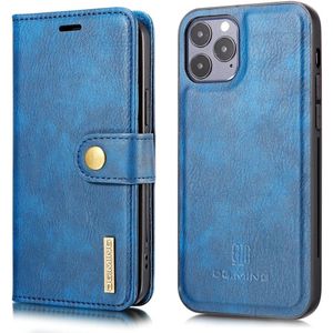 iPhone 13 Hoesje - DG.MING 2-in-1 Book Case & Back Cover - Blauw