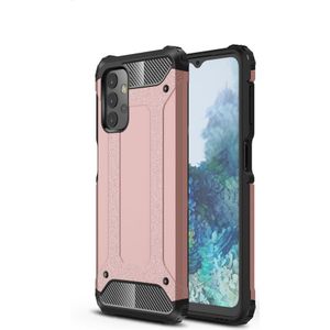 Samsung Galaxy A32 5G Hoesje - Coverup Armor Hybrid Back Cover - Rose Gold