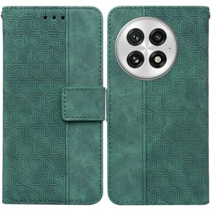 OnePlus 13 Hoesje - Coverup Geometric Book Case - Groen