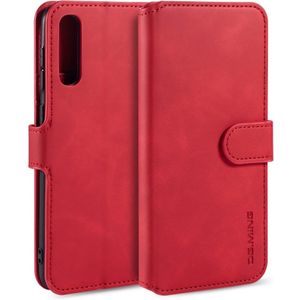 Samsung Galaxy A40 Hoesje - DG.MING Luxe Book Case - Rood