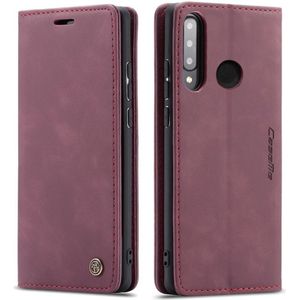 Huawei P30 Lite Hoesje - CaseMe Book Case - Bordeaux