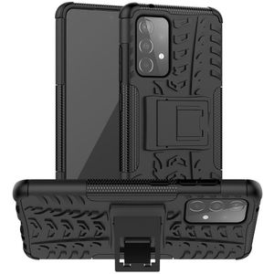 Samsung Galaxy A52 / A52s Hoesje - Coverup Rugged Kickstand Back Cover - Zwart