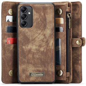 Samsung Galaxy A14 Hoesje - CaseMe 008 2-in-1 Book Case & Back Cover met Portemonnee - Bruin