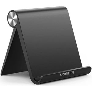 UGREEN Verstelbare Standaard voor Tablets tot 12" - Tablet Bureauhouder - Zwart