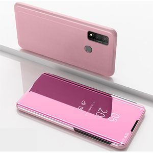 Huawei P Smart (2020) Hoesje - Coverup Mirror View Case - Rose Gold