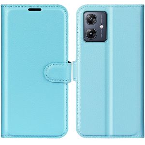 Motorola Moto G54 Hoesje - Coverup Book Case - Lichtblauw