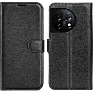 OnePlus 11 5G Hoesje - Coverup Book Case - Zwart