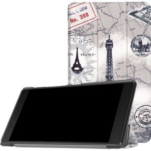 Lenovo Tab 4 7 Essential Hoesje - Tri-Fold Book Case - Eiffeltoren